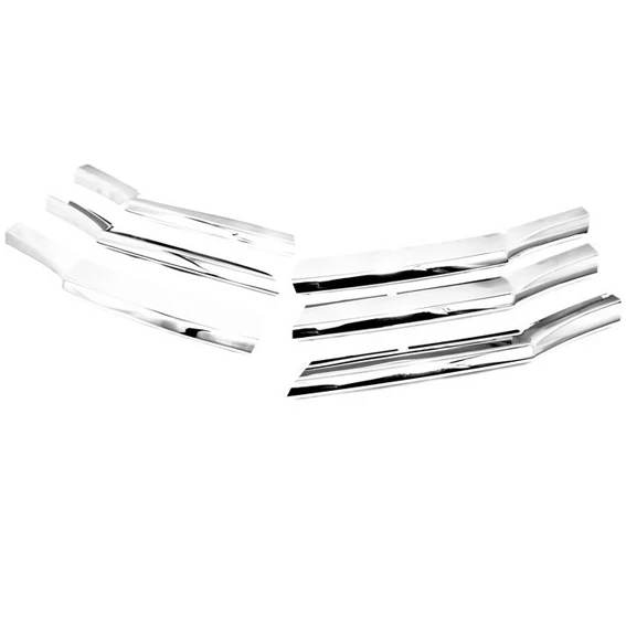 Chrome Styling Front Center Grille Inserts for Honda Accord 08-12 Sedan