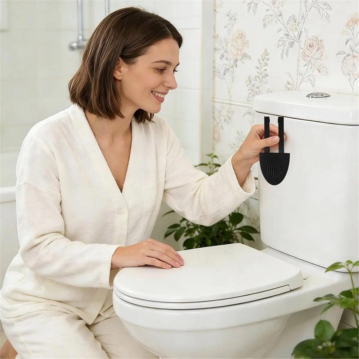 Toilet Tank Cleaning Tablet Carrier Bracket Holder, Sturdy Toilet Tank Cleaning Tablet Carry Case for Bathroom, Home, RV