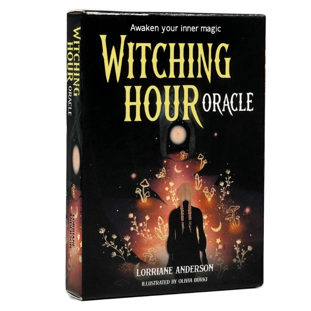 Witching Hour Oracle Awaken Your Inner Magic Cards by Lorriane Anderson Awaken Your Inner Witch Be Guided Through Trials