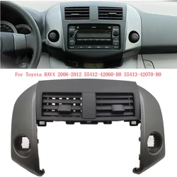 For Toyota RAV4 2006 2007 2008 2009 2010 2011 Center Dash A/C Outlet Air Vent Panel Cover 55412-42060-B0 55413-42070-B0