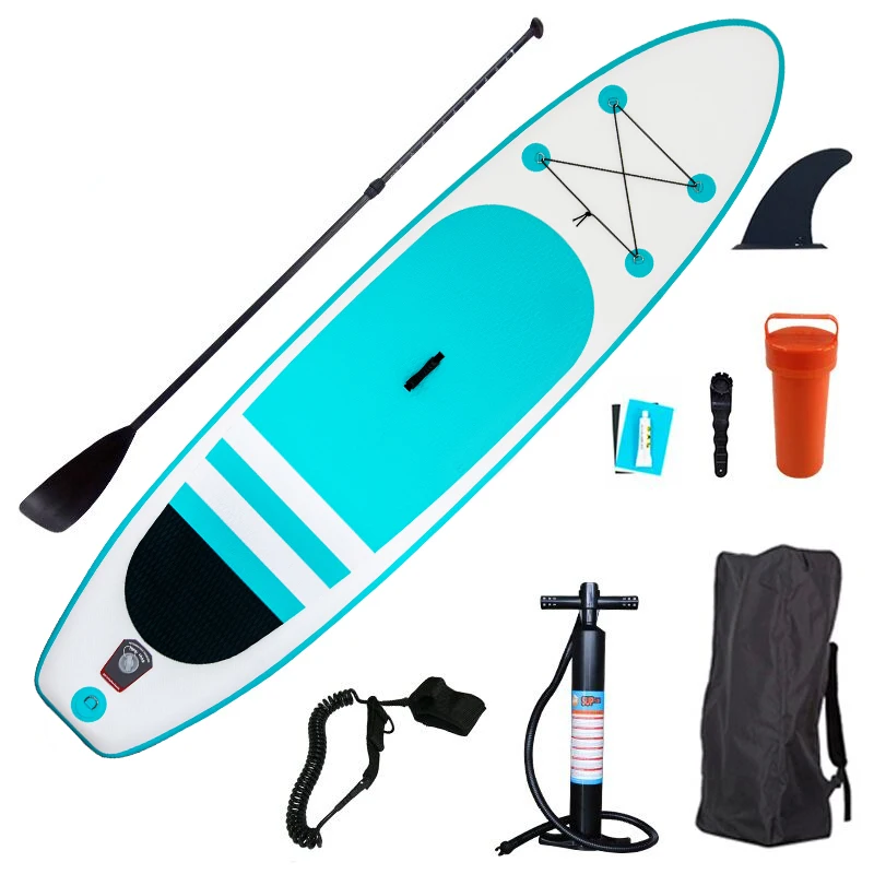 Inflatable Surfboard with Pump Paddles, Motor Jet Surf, Stand Up Sea, High Quality