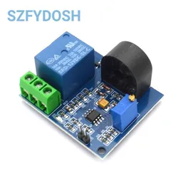 1PCS AC Current Detection Sensor Module 5V 12V 24V Relay Protection Module 5A Over-Current Overcurrent Protection Switch Output