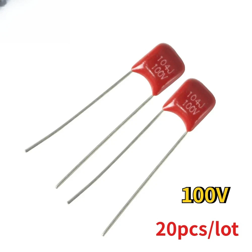 20PCS 100V CBB Film Capacitor Kit 10nF To 470nF 10 Values 104 223 103 393 473 333 154 224 334 474 Capacitors for Power Circuits