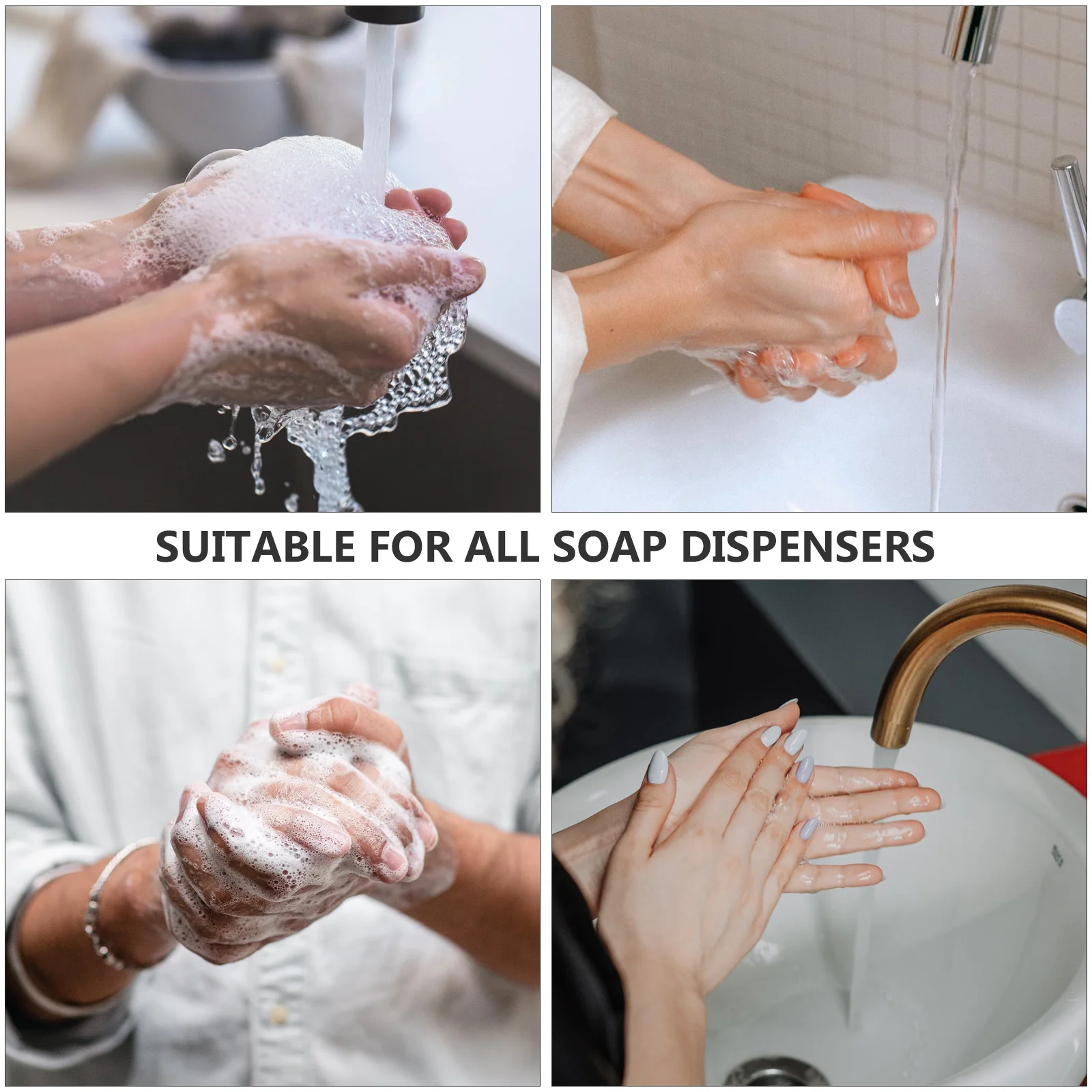 

Plastic Leak Proof Tray Soap Dispenser Drip Stand Hand Anti Slip Mat Bathroom Kitchen Foam Liquid Catcher Home Travel Portable