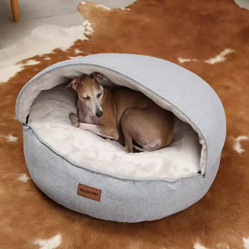 Soft Dog Bed House Pet Bed Kennel Cushion Winter Warm Sofa Basket Cozy Mat Bed Dogs Sleeping Panier Chien Home Furniture