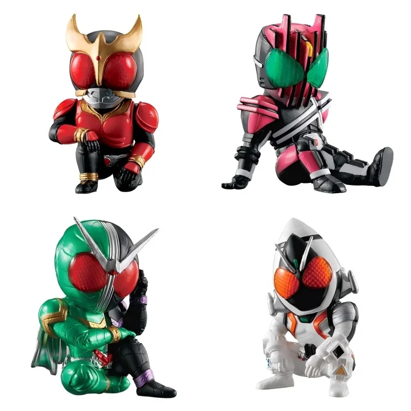 

Bandai Genuine 4 шт. まち케tıtı2 Gashapon Kuuga KAMEN RIDER Аниме Фигурка Игрушки Для Детей Подарочные Коллекционная Модель Украшения