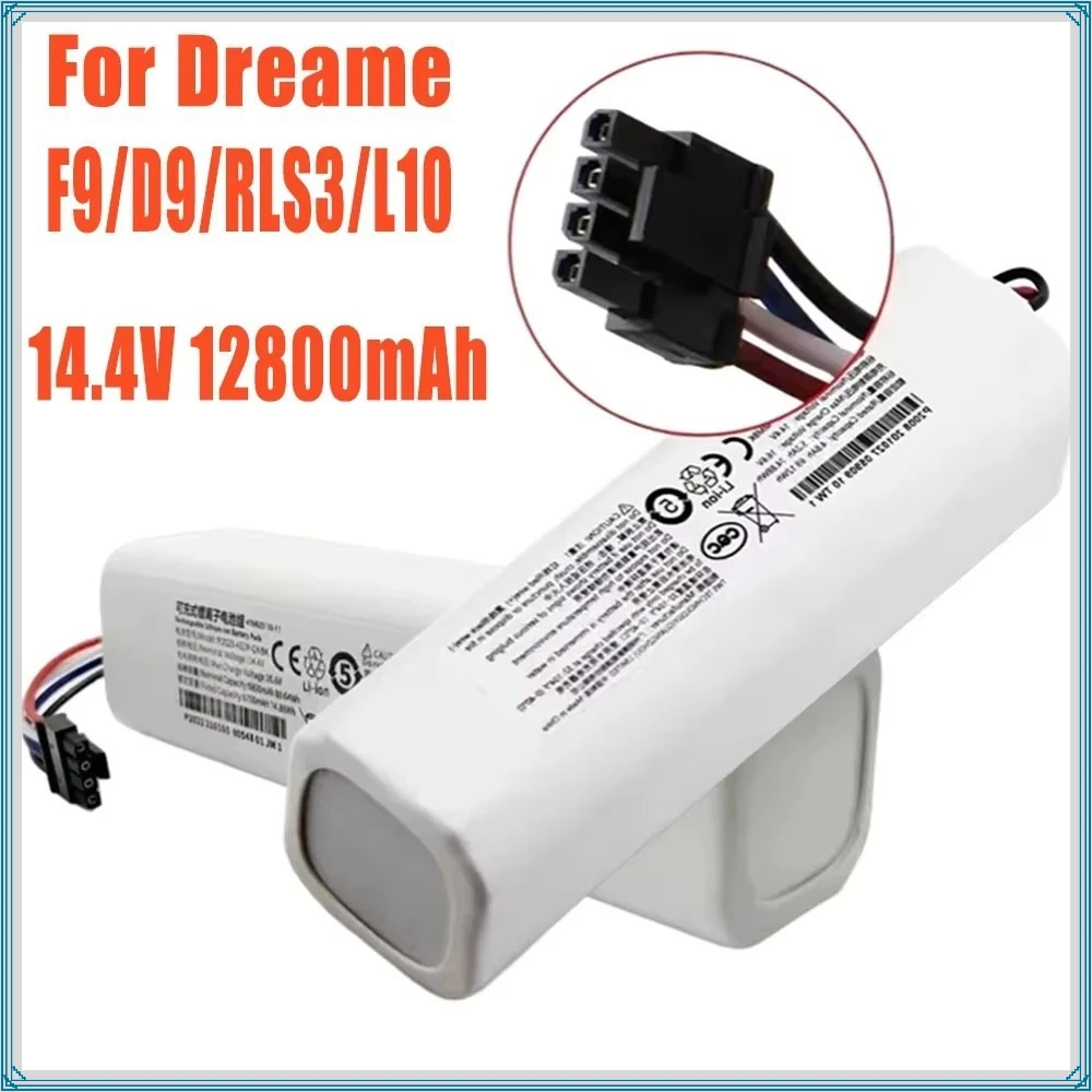 Battery P2008-4S2P-MMBK For Xiaomi Mijia Mi Sweeping Mopping Robot Vacuum Cleaner 1T Dreame F9 D9 L10 Pro Plus RLS5 RLS5L RLS5D