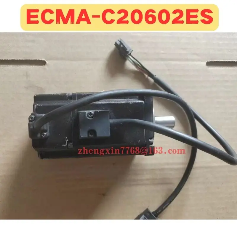 Used Servo Motor ECMA-C20602ES ECMA C20602ES Normal Function Tested OK