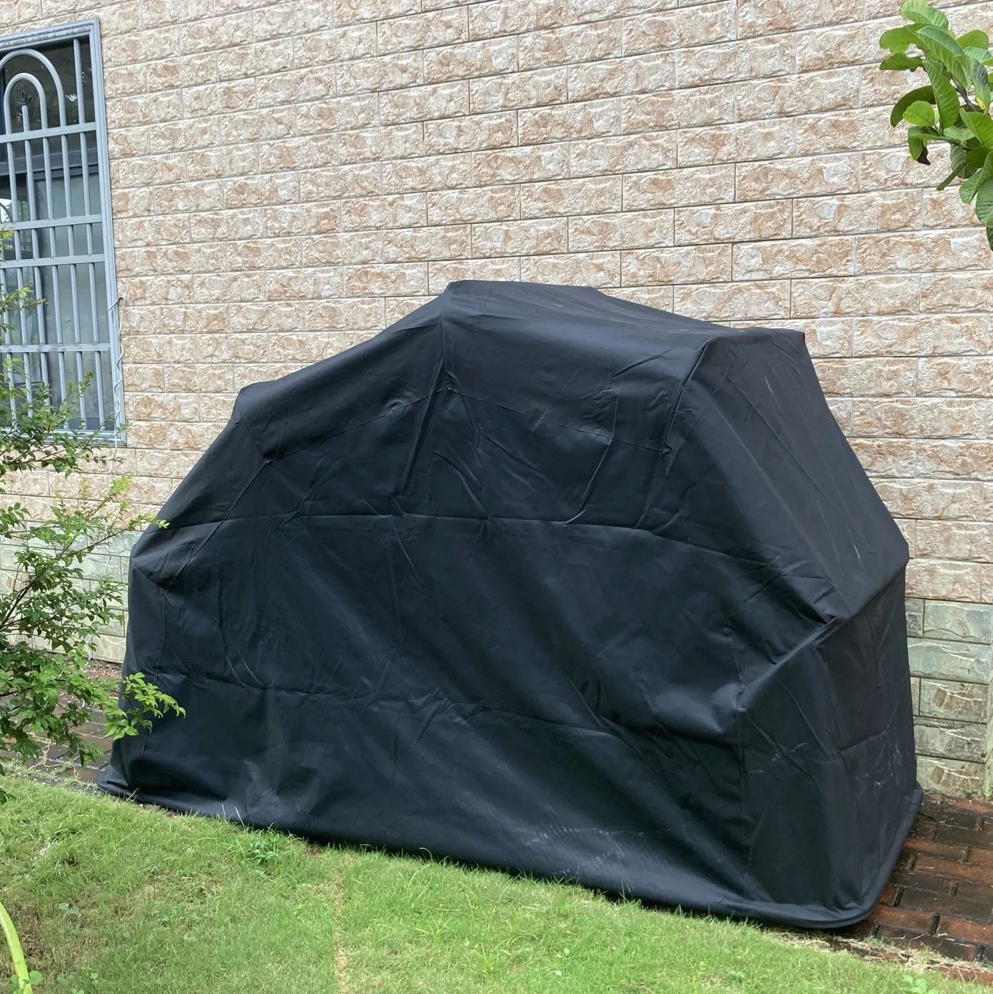 

All Weather Universal Waterproof UV Resistant 600D Black Garage Motorcycle Garage Shelter