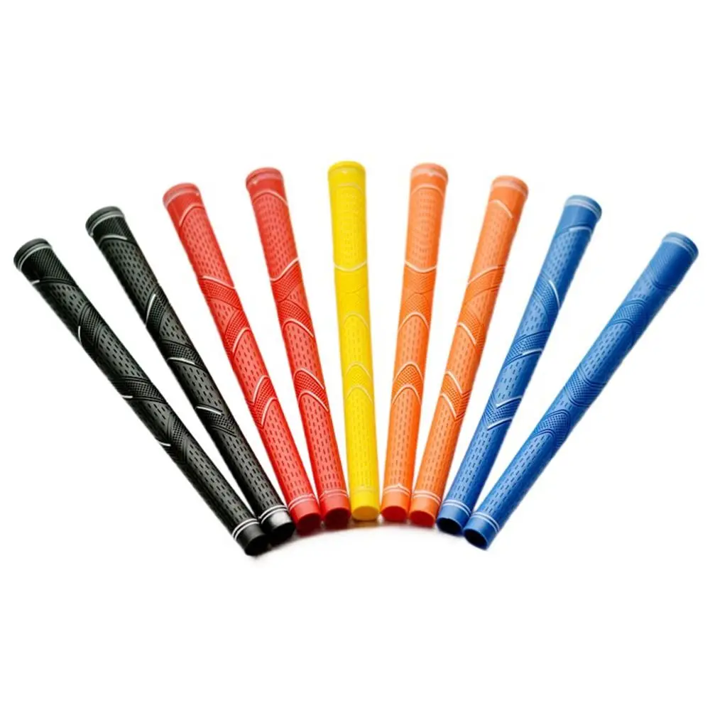New Rubber Golf Club Grips Standard Midsize Wear-resistant Universal Handle Multiple Colors Handle Sleeve Beginner