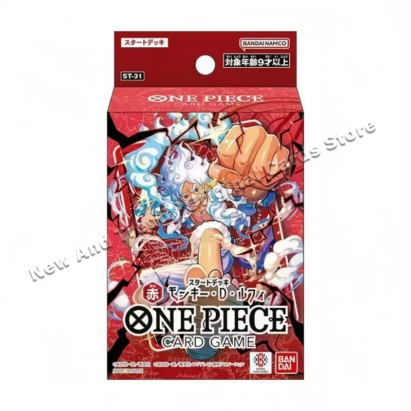 nuovissimo-set-di-carte-bandai-one-piece-versione-giapponese-preassemblato-gioco-anime-luffy-st31-set-iniziale-tcg-carta-da-collezione-giocattolo-regalo