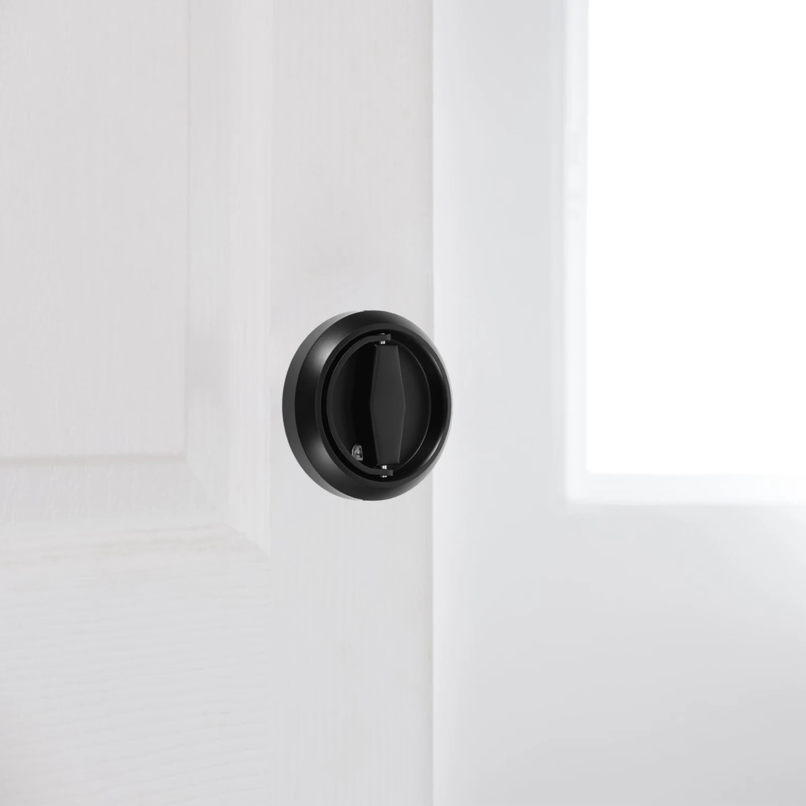 Boîte à bouche d'incendie, poignée pliante cachée en acier inoxydable pour équipement de sécurité incendie, traction d'armoire pré-fiée noire encastrée