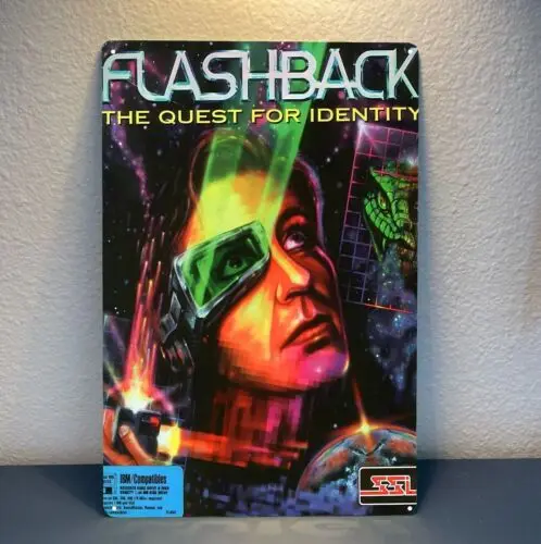 Flashback Commodore Amiga Video Game Metal Poster - Collectable Tin Sign 20*30cm