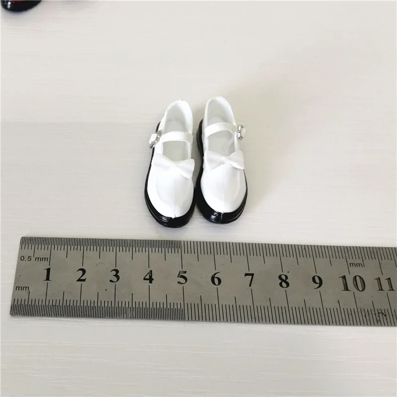1/6 Scale JK Hollow Student Shoes Buckle Bow Knot Shoes Model for 12in Action Figure Toys Collection Female Soldier Accessory