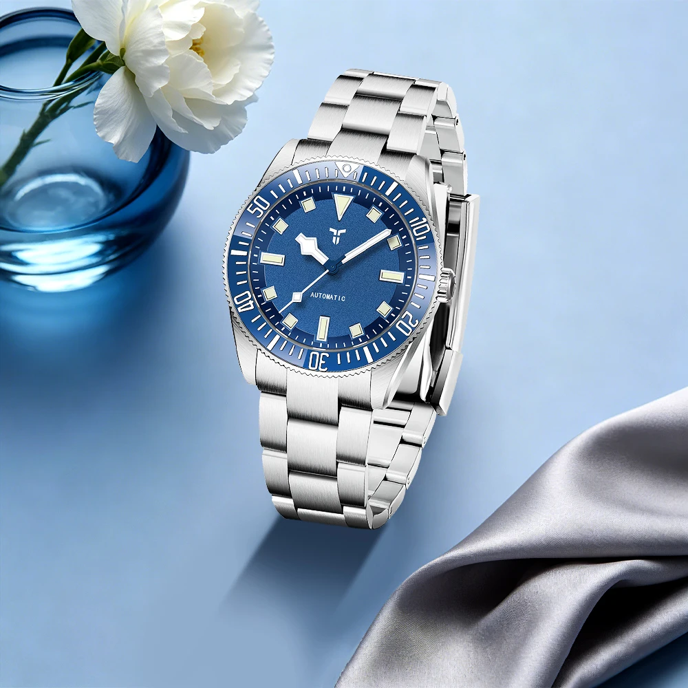 2026TYBERLEY watches fashion all-match men's automatic mechanical watches waterproof luminous men's watch luxury sapphire mirror