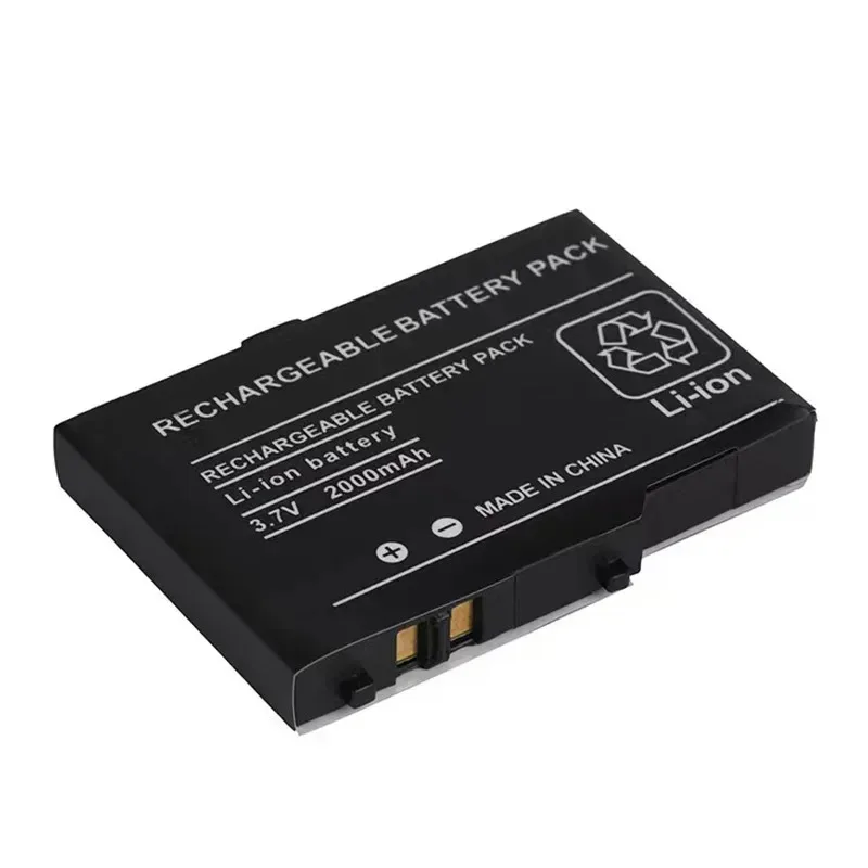2000mAh 3.7V Lithium Rechargeable Battery for Nintendo NDSL Host Replacement Cell Battery Game Console Built‑in