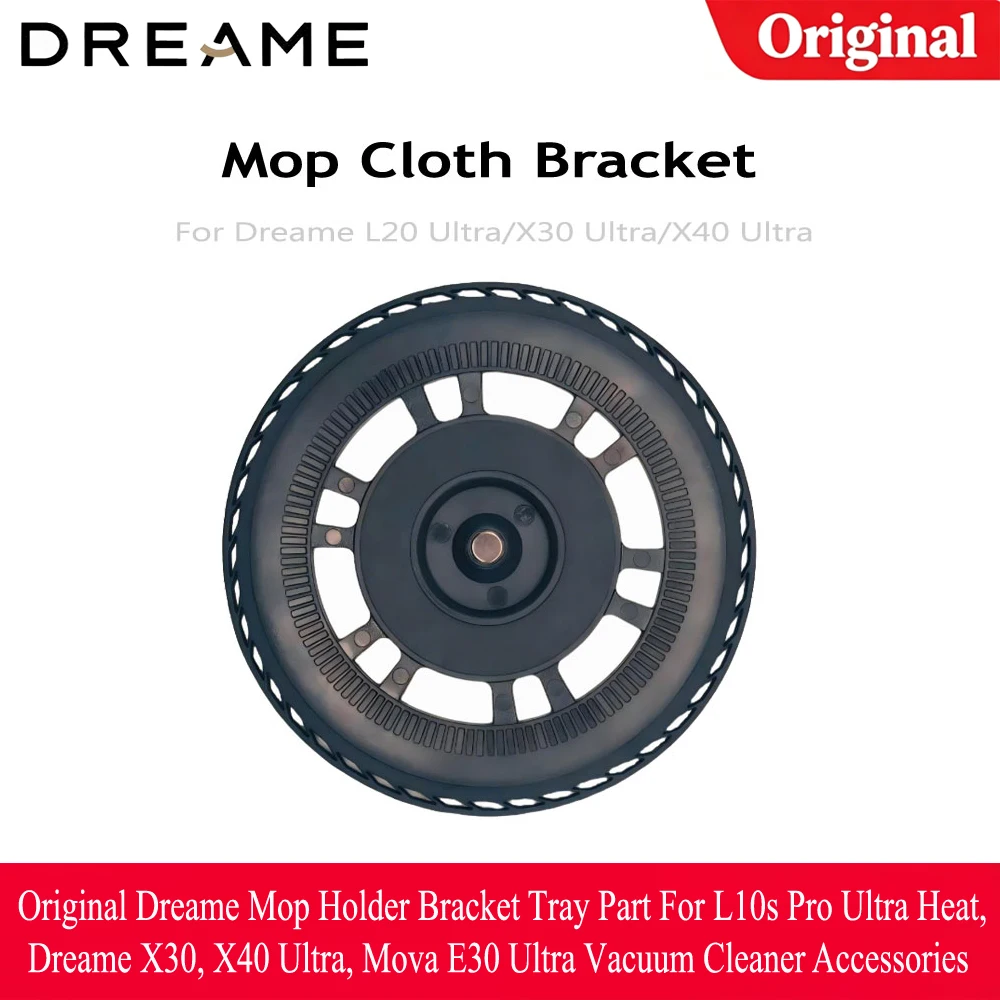 Original Dreame Mop Holder Bracket Tray Part For L10s Pro Ultra Heat,Dreame X30, X40 Ultra, Mova E30 Ultra Vacuum Cleaner