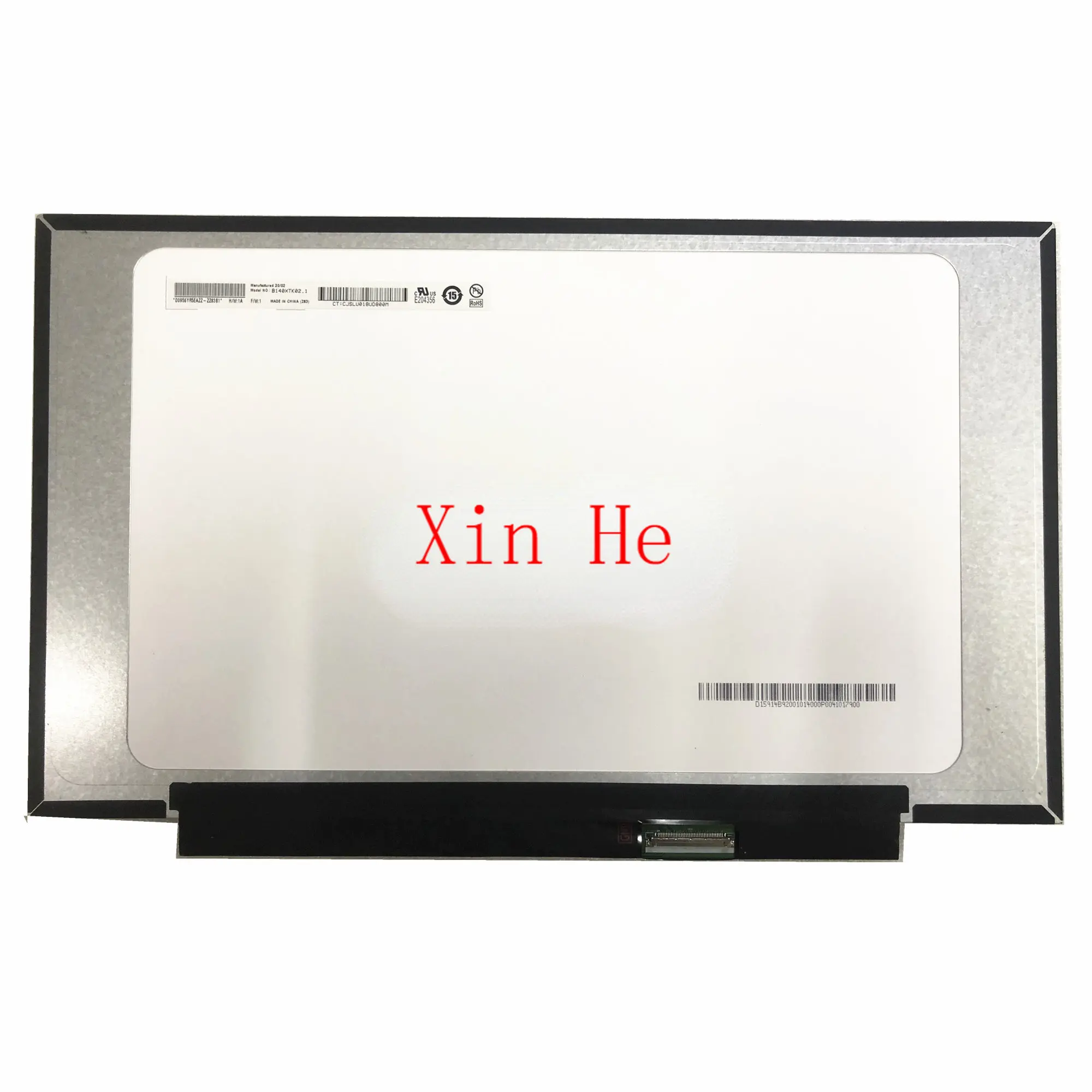 laptop lcd led touch screen display matrix 1366768 b140xtk021 b140xtk020 140 01