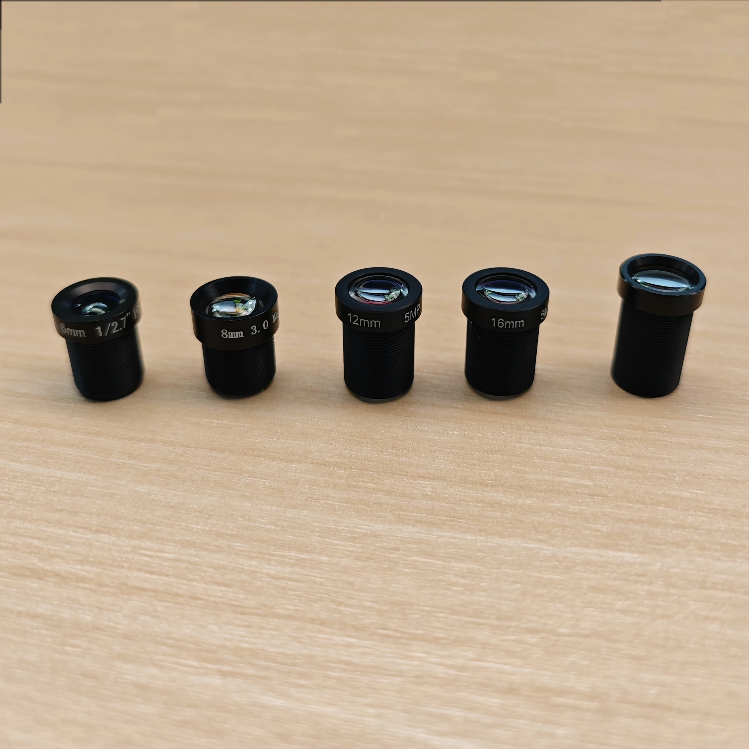 ELP M12 Mount Lens, 6mm/8mm/12mm HD Camera Lens for ELP USB Camera Module