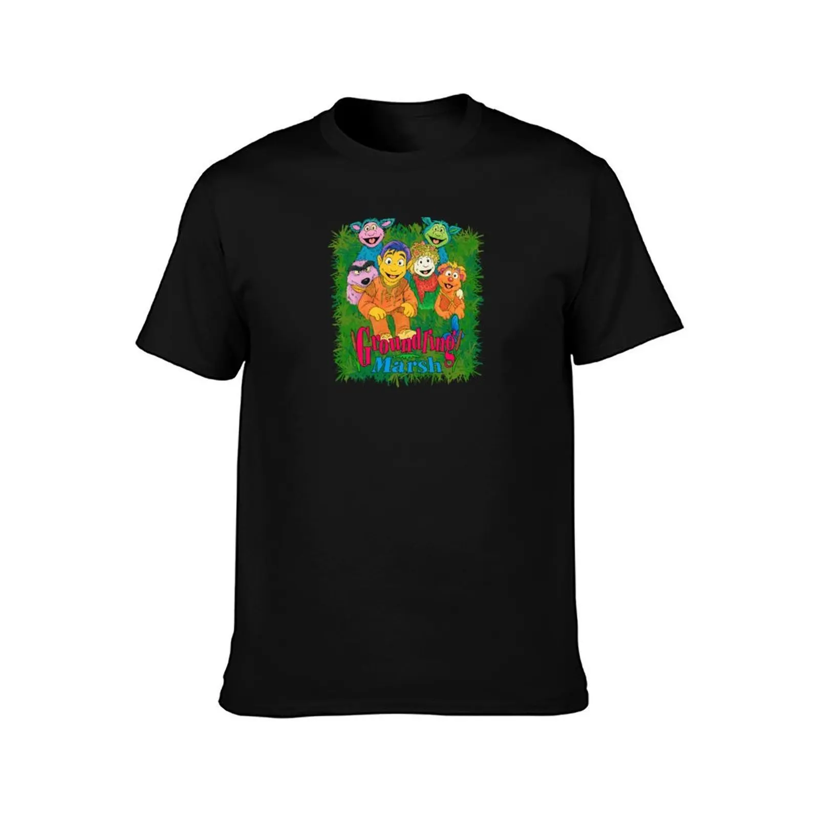 Groundling Marsh ORIGINAL drawn by SillyFun.redbubble.com T-Shirt Basic Simple Design Short Sleeve Shirt