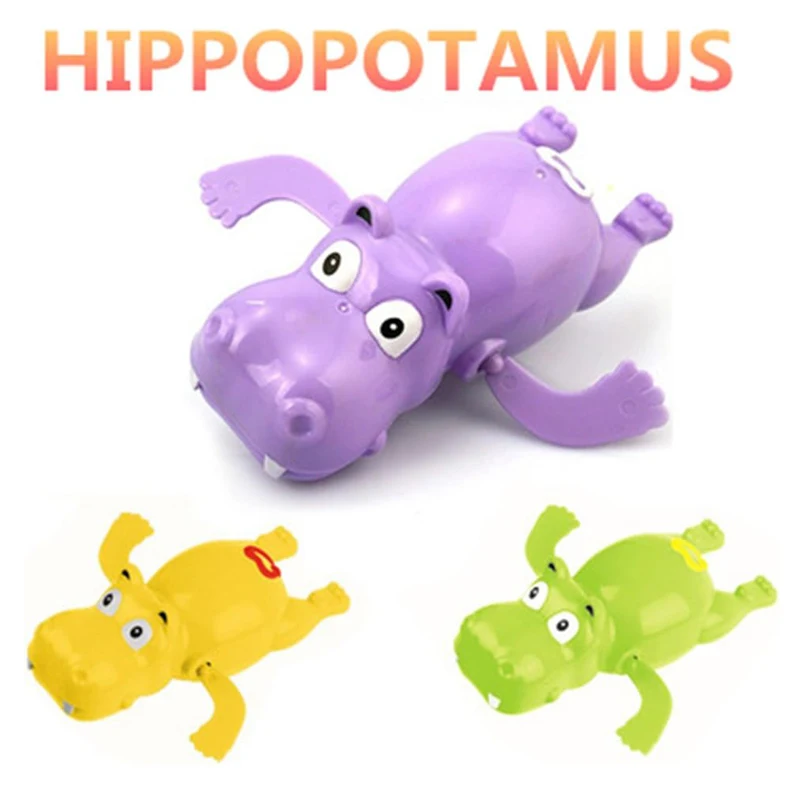 3 Pack Bath Swimming Animal Toy for Baby Toddler, Wind Up Chain Bathing Wate Animal Pool Float Bathtime Toys for Boys Girls