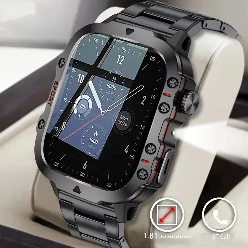 Smartwatch Faces - 남성용 스마트워치, 4.6cm HD 화면, 블루투스