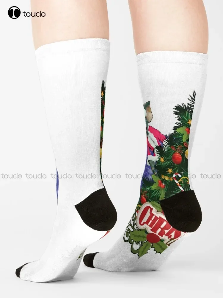 Gremlins Merry Christmas Socks Socks Youth Cartoon Comfortable Best Girls Sports 360° Digital Print Custom Gift Streetwear Retro