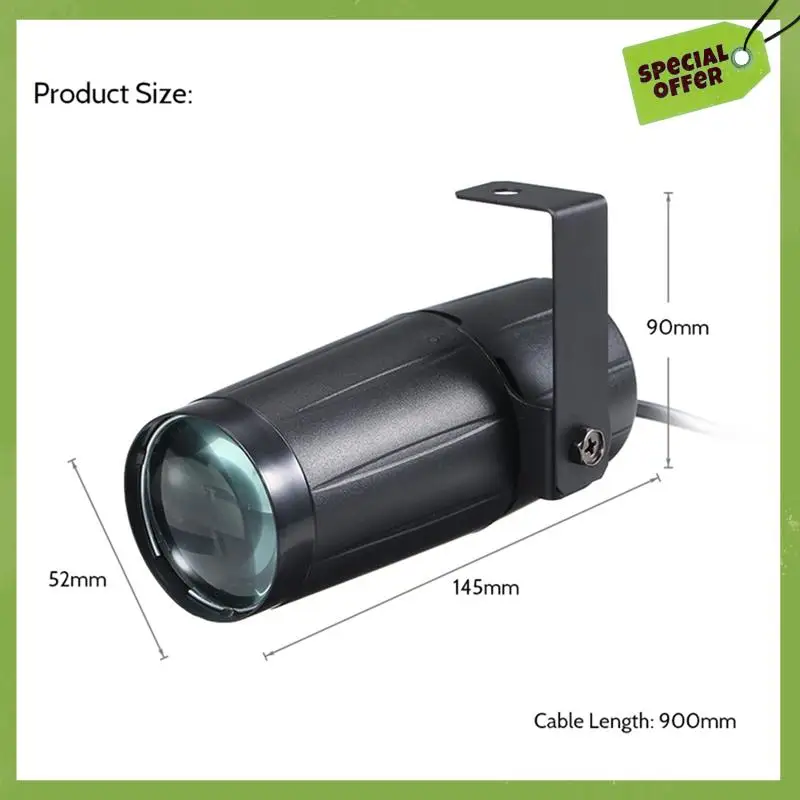 Leading-LED Light  Pinspot Lighting Spotlight Super Bright Lamp Mirror Balls Party Disco Stage Effect Projector Durable B -E