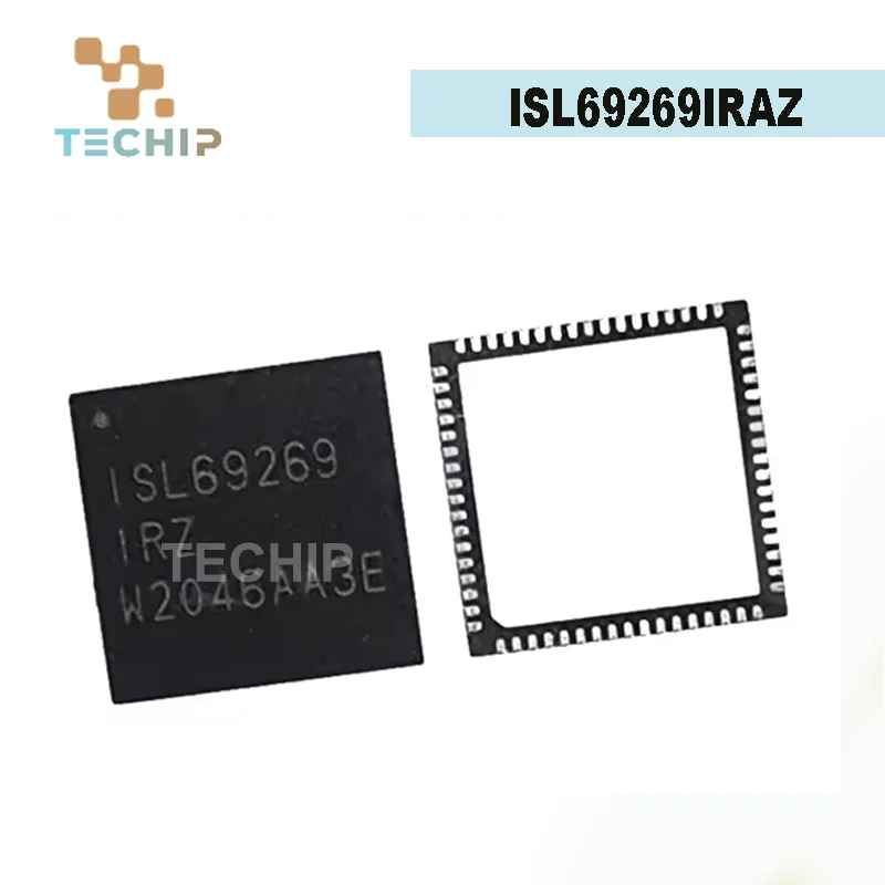100% New  ISL69269IRAZ ISL69269IRZ QFN-68 8*8 Digital Controller IC Chip