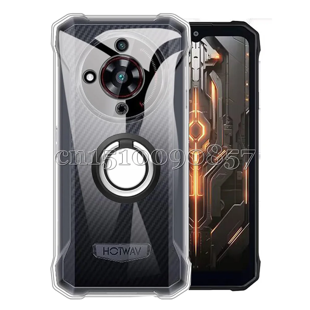 Ring Holder Case For Hotwave T7 Shockproof Soft TPU Kickstand Cover for Hotwave T7 Couqe Funda