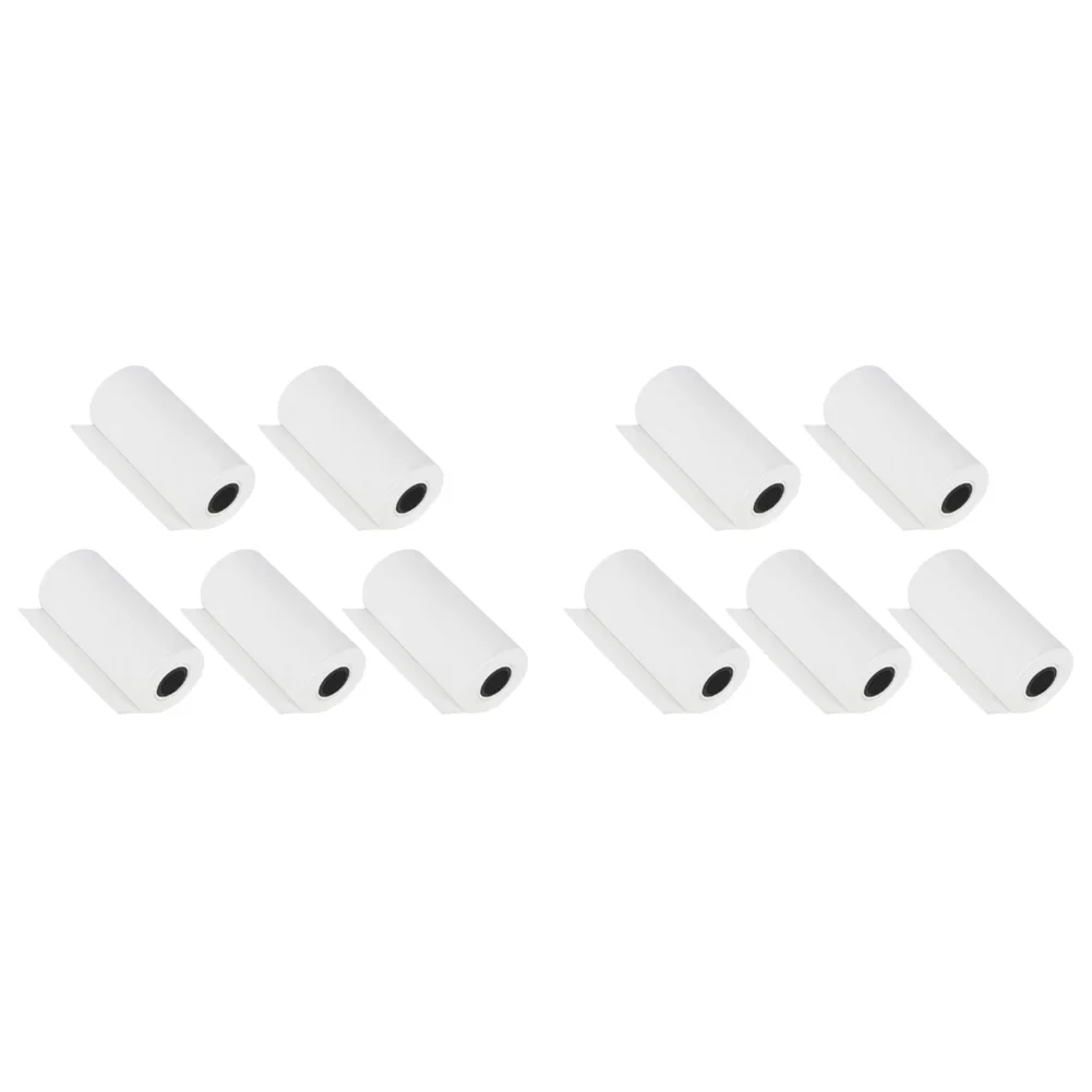 5/10 Rollen Thermisch Papier Camera Afdrukken Witte Kinderen Camera Houtpulp Instant Print Kids Vloeipapier Miniprinter Accessoire
