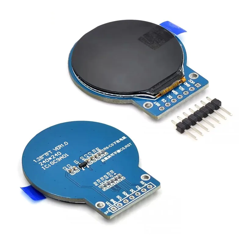 TFT Display 1.28 Inch TFT LCD Display Module Round RGB 240*240 GC9A01 Driver 4 Wire SPI Interface 240x240 PCB For Arduino