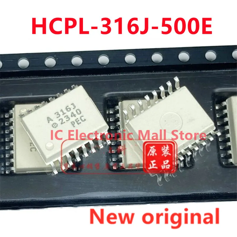 

10PCS New original A316J HCPL-316J HCPL-316J-500E SOP-16 4.5V~5.5V Logic Output Optocouplers 2.0A IGBT Gate Drive