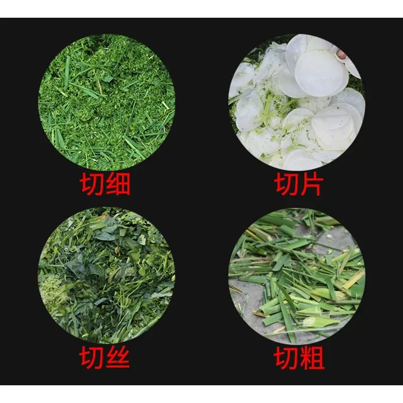 전기 잔디 절단기 분쇄기 220V 소형 가정용 농업용 소 양 돼지 잔디 분쇄기 농업 장비