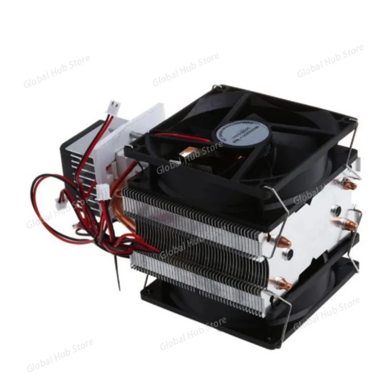 12v Semiconductor Refrigeration Sheet Finished Product Electronic Refrigerator DIY Radiator Cooling Set Car Small Refrigerator