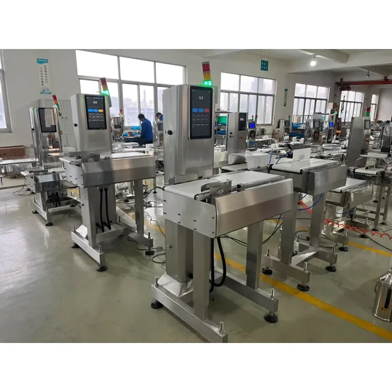 Roller Type Automatic Check Weigher Large Package Weight Sorting Machine for Logistics Warehouse