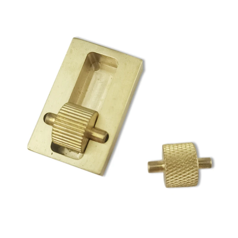 1 ensemble de rouleaux de teinture pour bords de cuir en cuivre pur, outils de peinture pour bords de cuir, outils de bricolage pour le travail du cuir