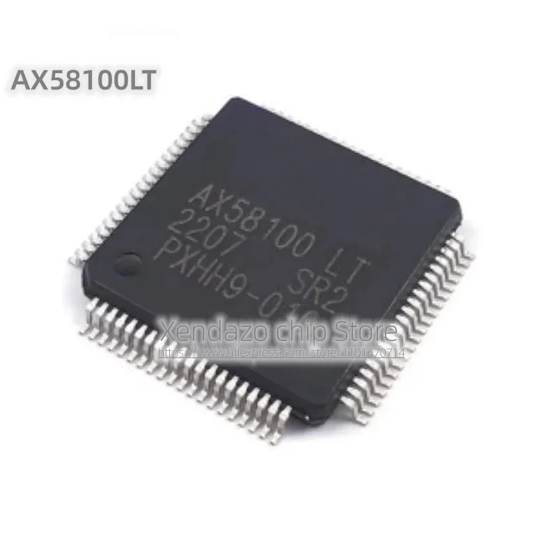 1pcs/lot AX58100LT AX58100 LT LQFP-80 package Original genuine EtherCAT slave control chip