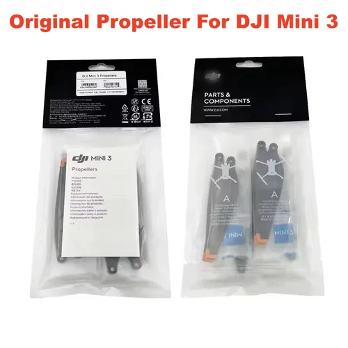 Imagen 1 del producto Hélices originales para Mini 3 accesorios Drone ala plegable rápida de bajo ruido para DJI Mini 3 piezas de reparación nueva hélice 8 unids/set