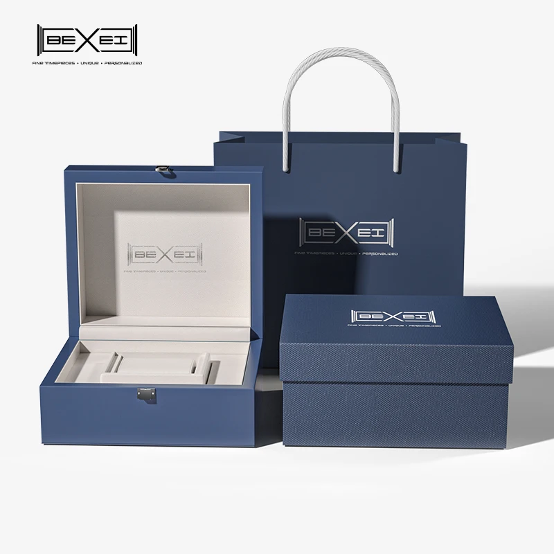 BEXEI ألياف الكربون توربيون حركة رجل ساعة دليل تحلق توربيون الميكانيكية الفاخرة الهيكل العظمي ساعات رجالية 9089 #6