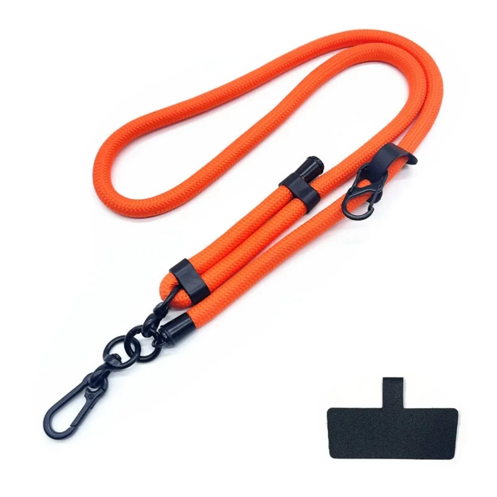 

10MM Crossbody Phone Strap Hanging Headphones Adjustable Mobile Phone Lanyard Detachable Long Phone Neck Straps Lanyard Patch