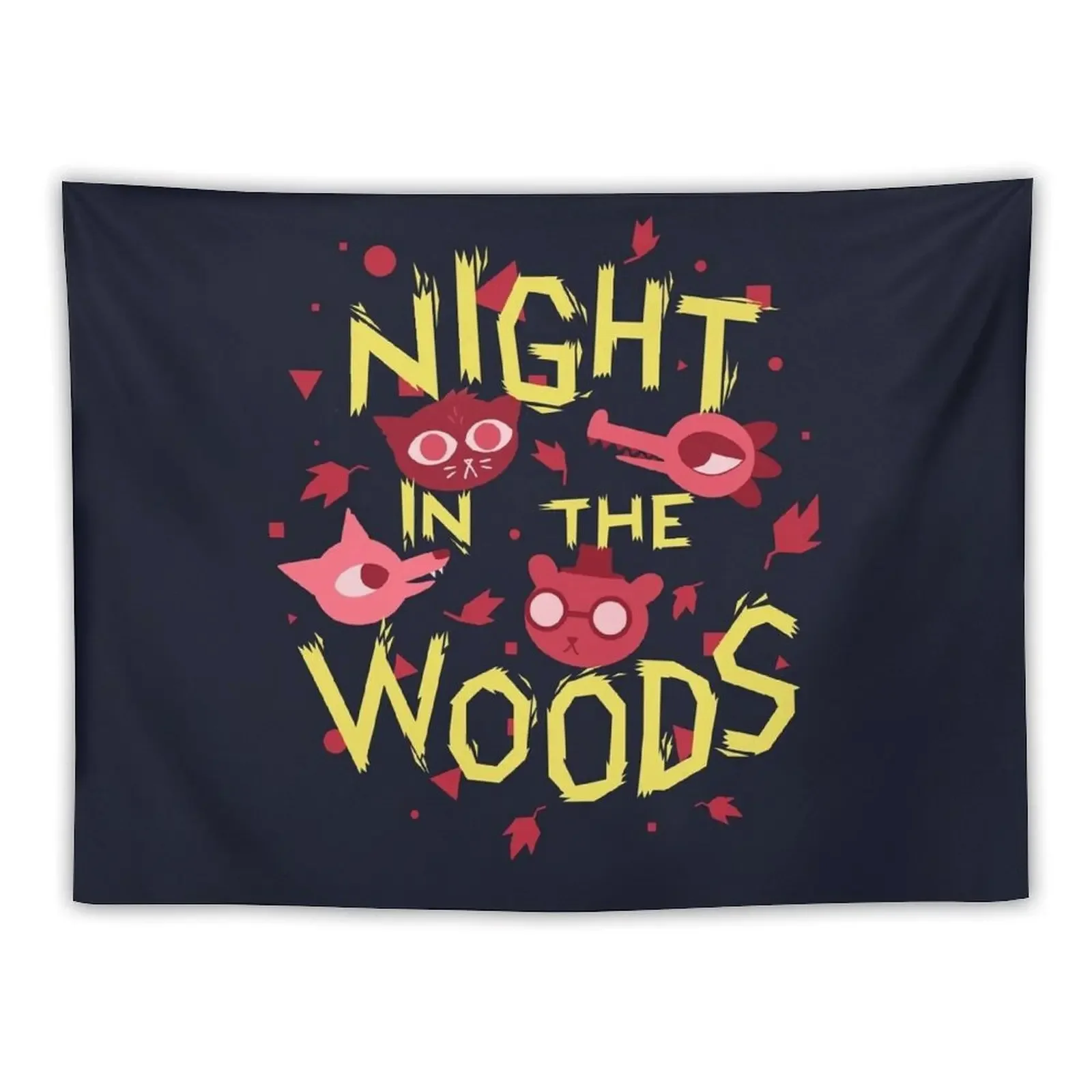 Night in the Woods - all characters night version Tapestry House Decor Bedroom Deco Tapestry