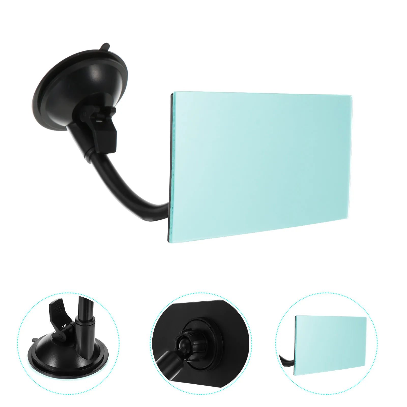 1Pcs Car Interior Baby Monitor Mirror Strong Build High Definition Lens Simple Clip Installation for Safe Child Observation