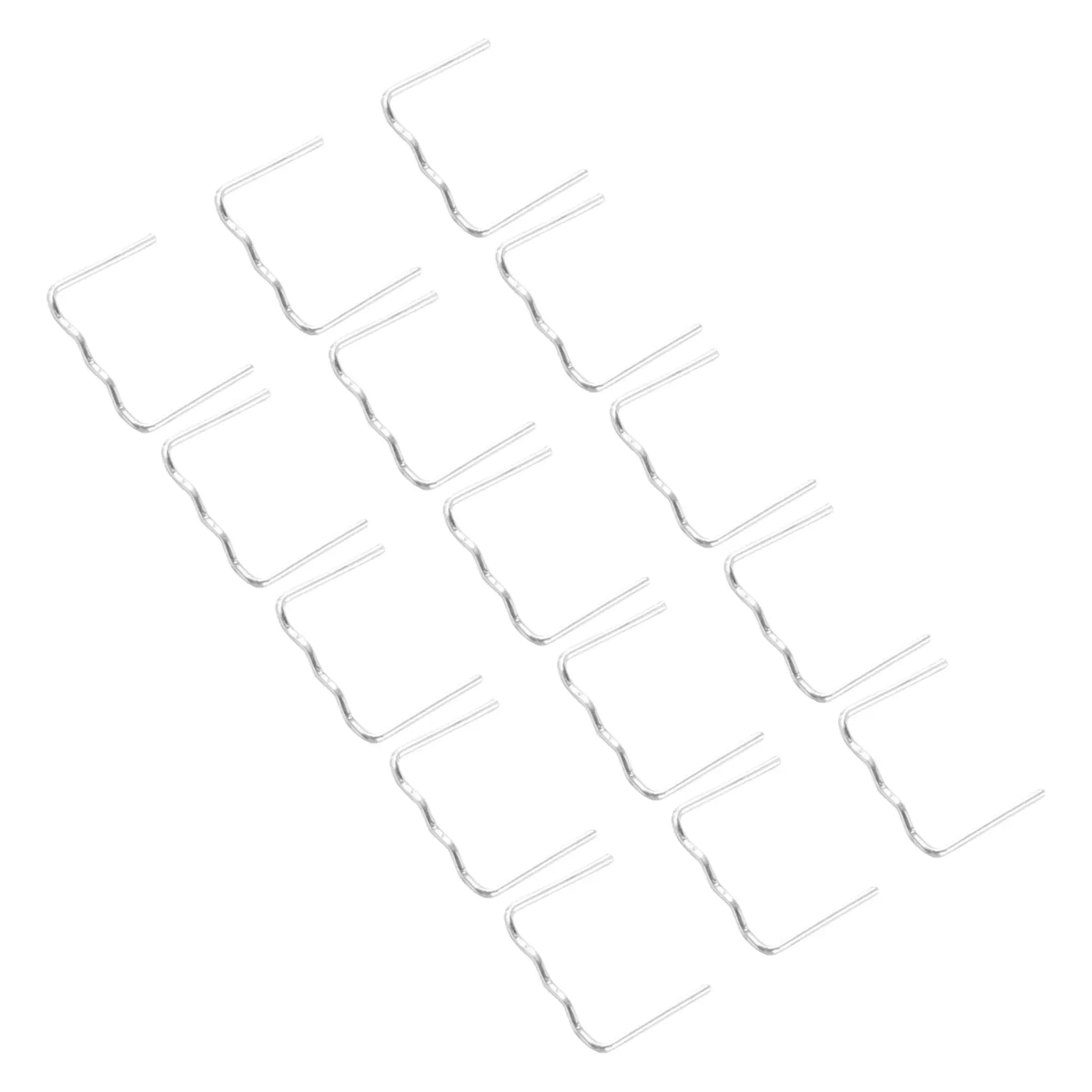 Pre Cut 0.8mm 0.8mm Pre-cut Flat Staples Pre-cut Flat For Plastic Stapler Hot Staple Repair Silver Standard Welder