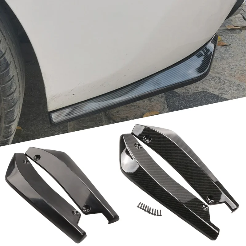 Universeller hinterer stoßstangen schutz diffusor spoiler splitter für audi q5 q7 bmw f31 x5 e70 passat b7 mazda 6 peugeot 308 suzuki swi