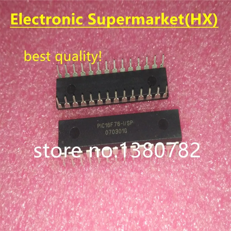 

Free shipping 5pcs-20pcs/lot PIC16F76-I/SP PIC16F76 DIP-28 IC In stock!