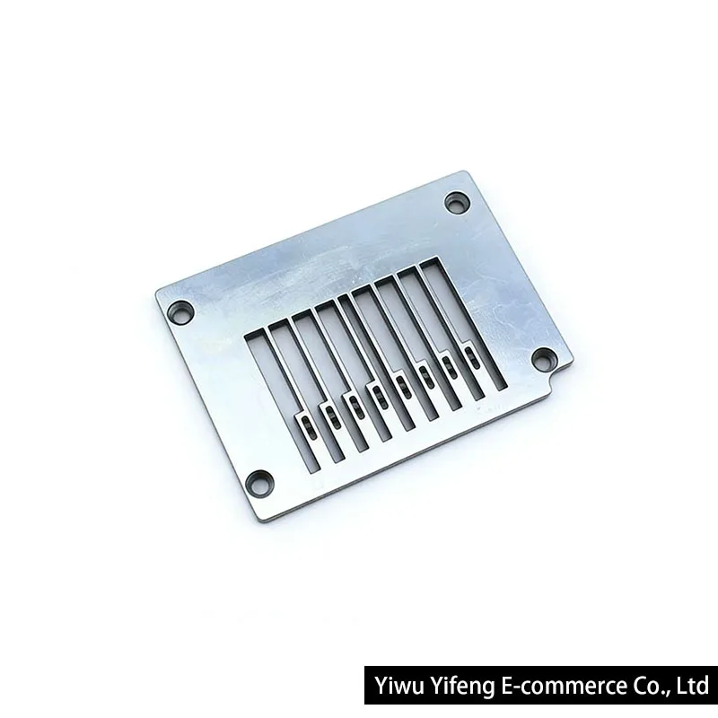Kansai Special 1404P 1/4 8N Needle Plate Feed Dog Presser Foot Set For DFB-1404P Multi-needle Sewing Machine 8 Needles Gauge Kit