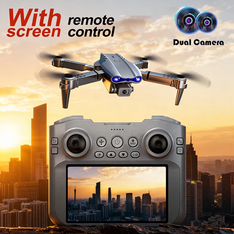 

New Hot E99 Pro Mini Drone 8K HD Camera WiFi Foldable Micro Aircraft Fixed Height Freestyle Quadcopter RC Helicopter Kids Toy