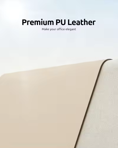 Large Mouse Pad,Office Desk Mat, Leather Desk Pad Protector, Non-Slip PU Leather Desk Blotter, Laptop Desk Pad - Image 2