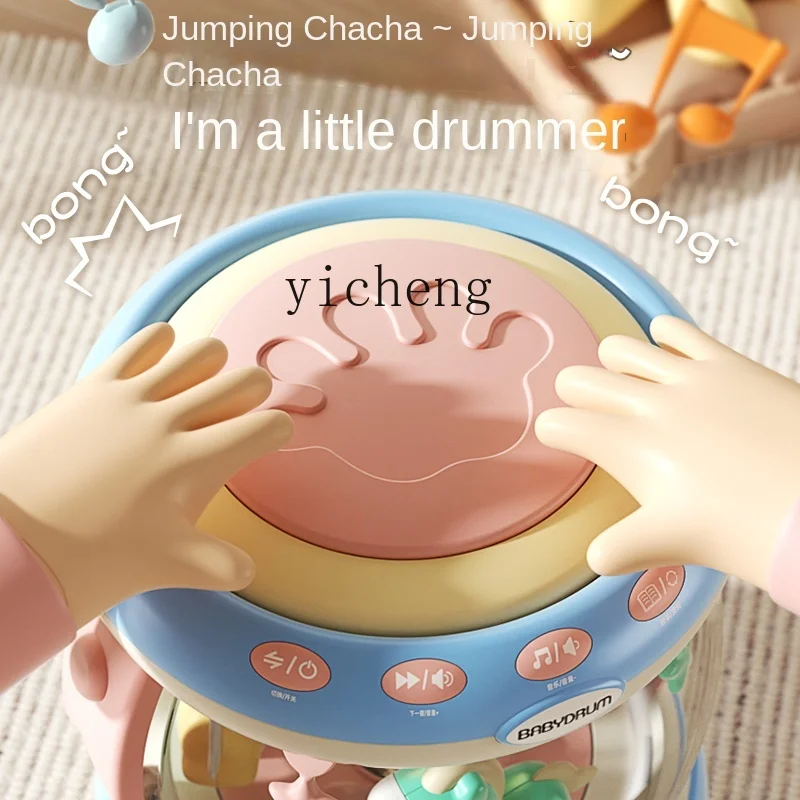 XL Baby Toys Early Childhood Education Children over 6 Months Old Music Drum